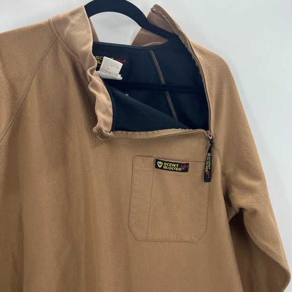 Scent Locker Plus Frontier Zippered Layering Warm Sweater Sportsman Men's Large - Picture 6 of 7